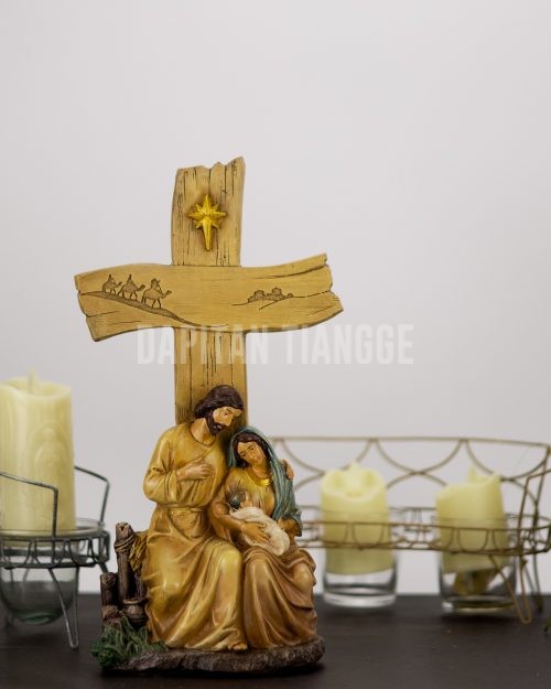 12" Holy Family with The Holy Cross