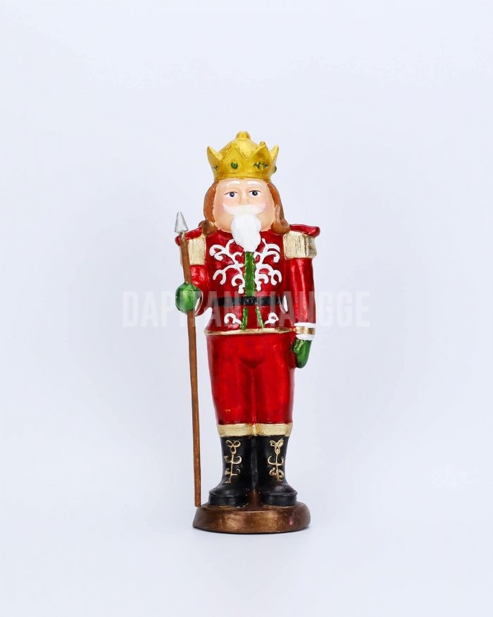 Dapitan Tiangge 12” Red Tabletop Nutcracker Christmas Decor