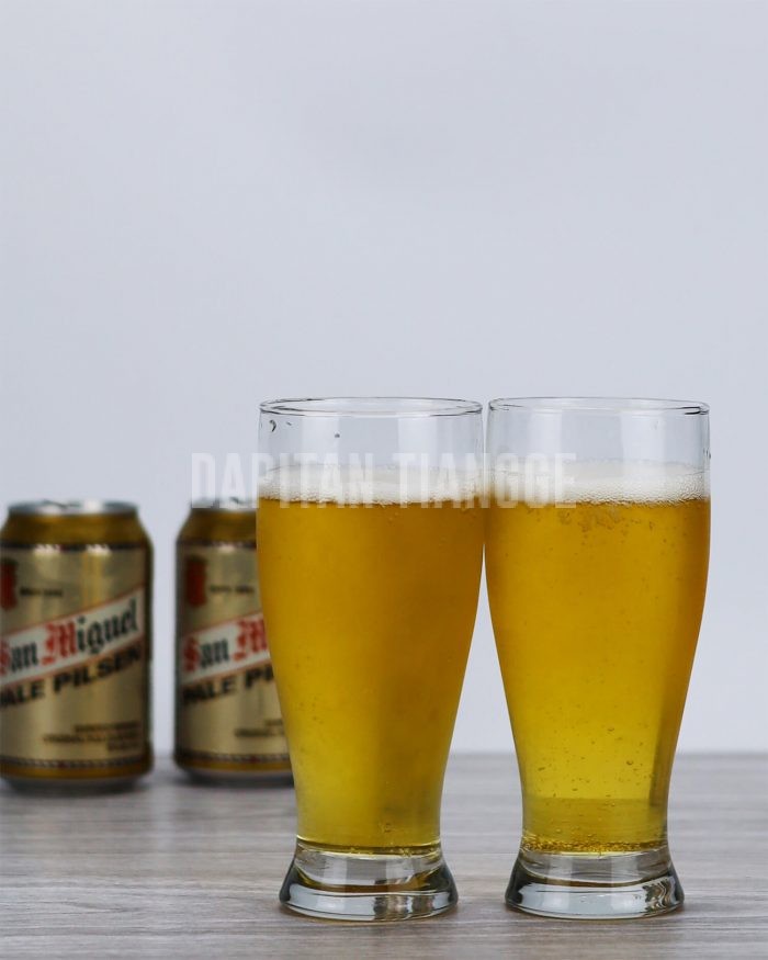Dapitan Tiangge 12oz Beer Glasses (6 Pack)