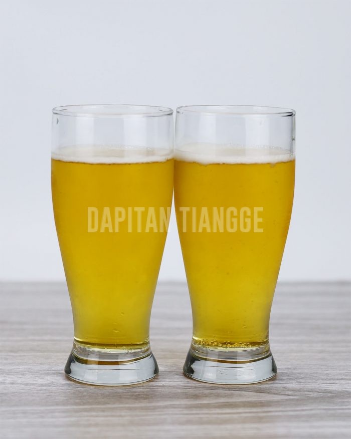 Dapitan Tiangge 12oz Beer Glasses (6 Pack)