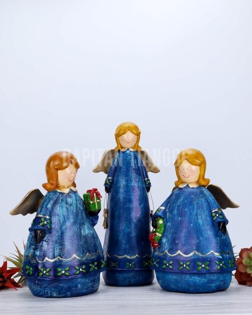Dapitan Tiangge 3pc Holiday Angels Christmas Decor