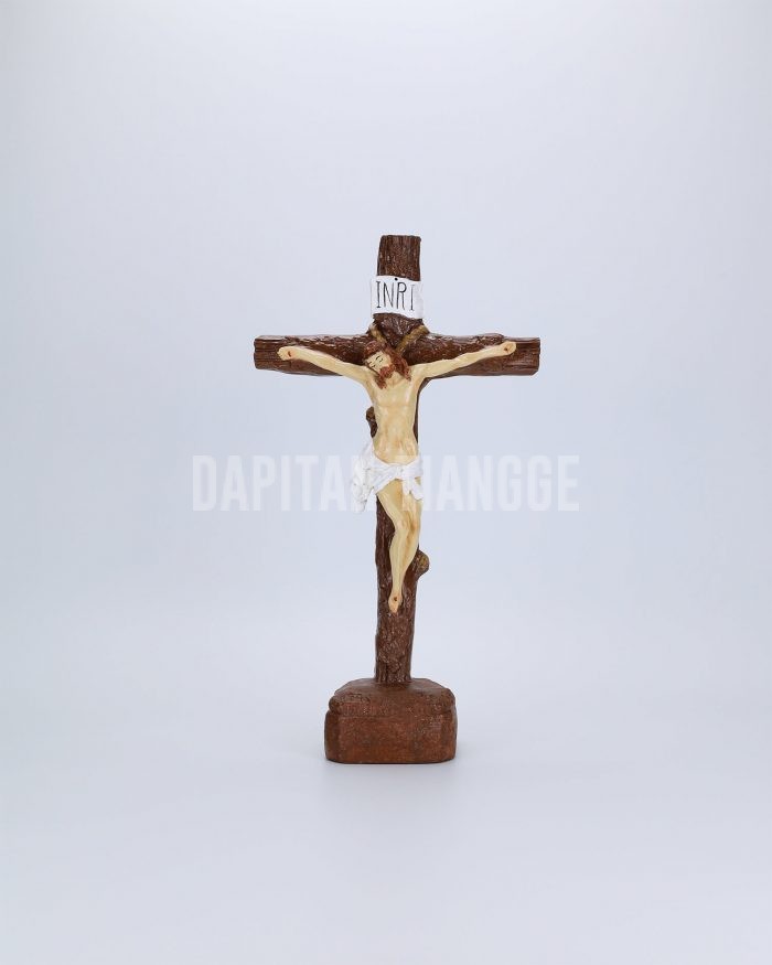 Dapitan Tiangge 15” Jesus Nailed on the Cross Crucifix Home Decor