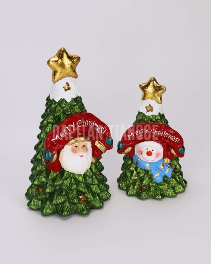 Dapitan Tiangge 2Pc Mini Tabletop Christmas Tree Christmas Decor