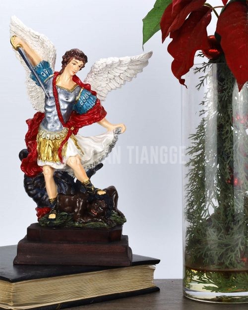 Dapitan Tiangge Archangel St. Michael Defeating Satan Large Home Decor