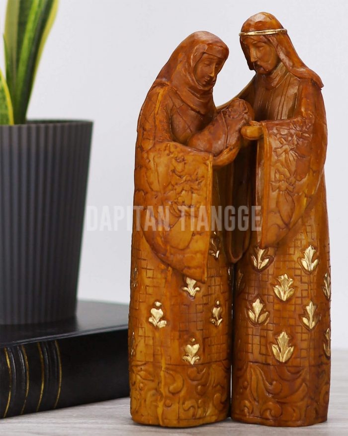 Dapitan Tiangge Faux Wood Holy Family Home Decor