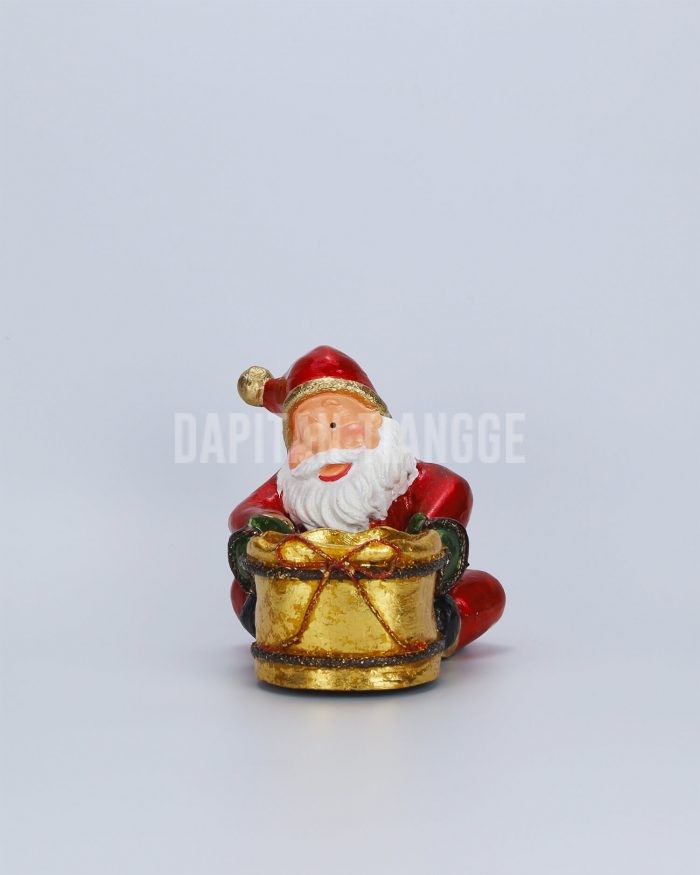 Dapitan Tiangge Jolly Santa Claus Candy Bowl Christmas Decor