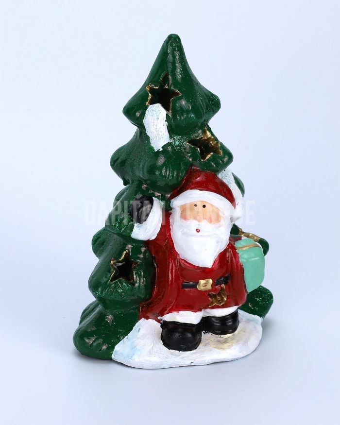 Mini Santa Christmas Tree Tabletop Decor