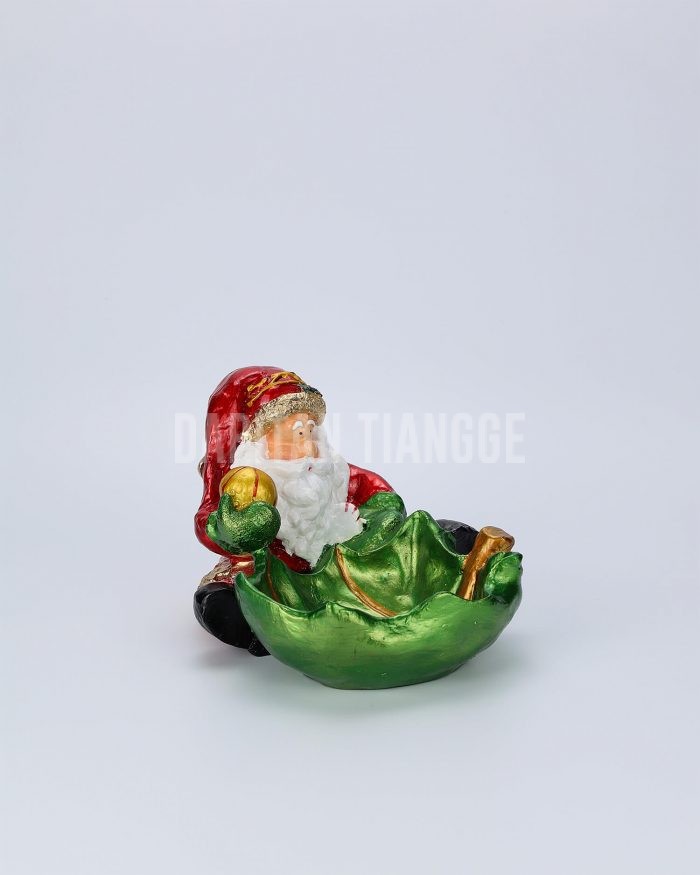 Dapitan Tiangge Santa Claus Leaf Bag Candy Bowl Christmas Decor