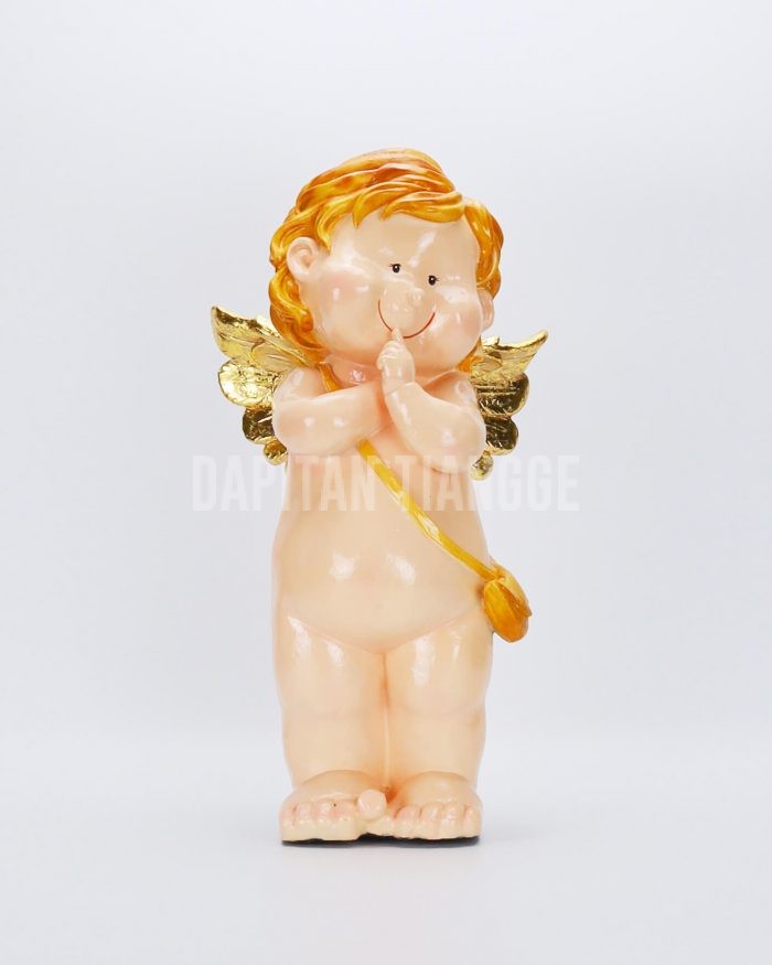 Dapitan Tiangge Standing Happy Cherub Angel Figurine Home Decor