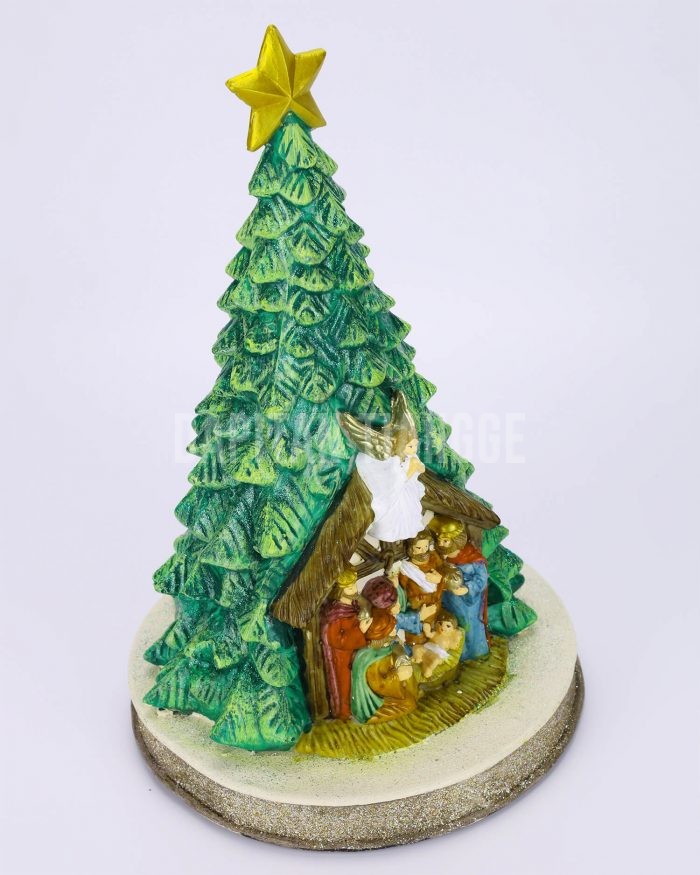 Dapitan Tiangge Tabletop Christmas Tree with Nativity Scene Christmas Decor