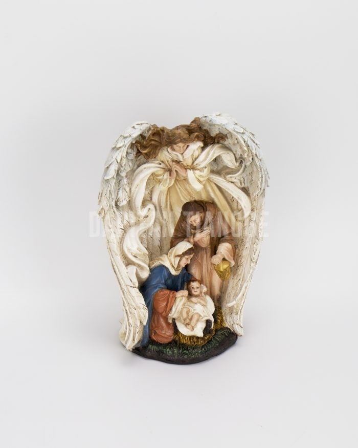 The Holy Family with Guardian Angel