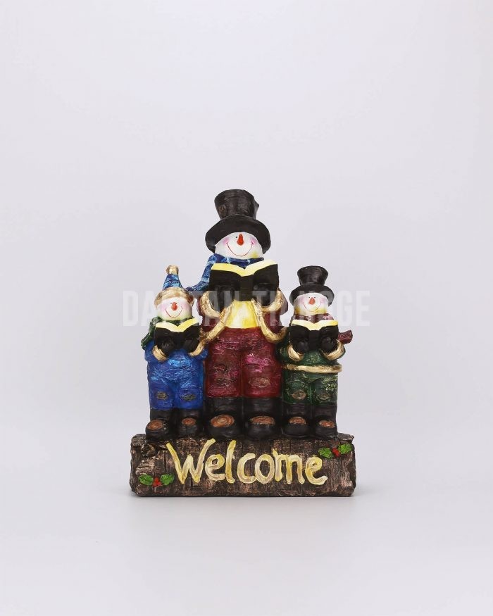 Dapitan Tiangge “Welcome” Singing Snowman Christmas Decor